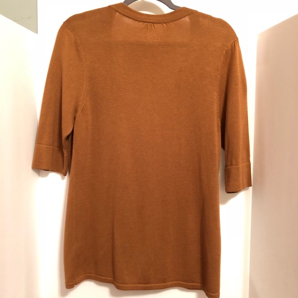 Fossil Gold Cardigan *Discontinued* - Picture 4 of 6